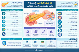 کم کاری پانکراس چیست؟ علائم، علل و درمان نارسایی پانکراس
