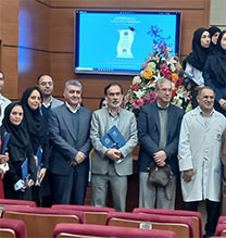مراسم تقدیر از رتبه های برتر بورد سال 1402 در سالن همایش های بیمارستان امام خمینی تهران با حضور مسئولین و اساتید دانشگاه علوم پزشکی تهران